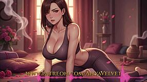 yoga crossdresser caught flashing turns solo tease into intimate punishment show