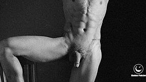 James Jacobs Skinny Black Teen Solo Ass in Leather Reel