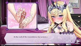 i give arrogant kaiju princess daigneux the best footjob creampie