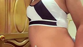 wow this cute schoolgirl trans with big tits looks so yummy! 😍🔥