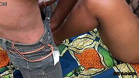 baba pounds her big tits ebony ass cowgirl style with huge cock