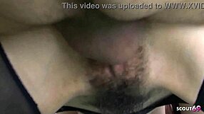 skinny japanese teen's tight pussy takes fat old man's raw creampie facial