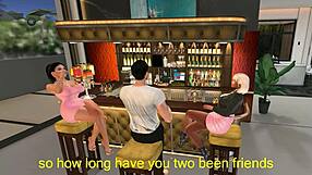 kims friend dances lap tease on husband while cheating