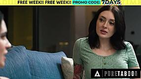 pure taboo pervert pregnant woman watches anna de ville deepthroat and doggystyle her husband's cock