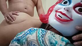stepmom with huge ass wins bet and fucks stepson hard in homemade video