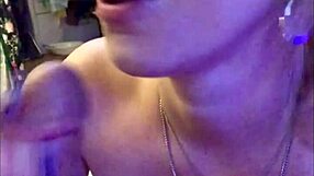 my blonde goddess milf deepthroats monster cock with pro blowjob skills