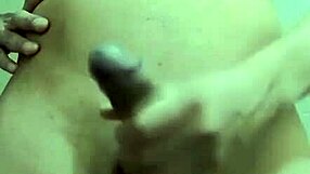 skinny dude with monster cock jerks off in work bathroom... watch?