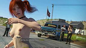 Casey's Unshaved Redhead Path Turns Wild Outdoor in Public Part 6B!