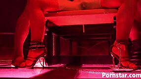 Gorgeous Kaia Kane Bound And Fingered Hard By Two Hunks