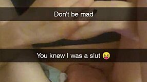 real cheating gf richelle rose gets monster cock creampie revenge while nerd cuck watches on snapchat