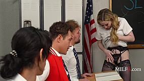 im alaina teaching fuck class gangbang