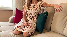 wife heads to work as husband bangs her best friend in amateur russian doggystyle with steamy chats