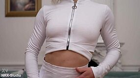 I'm fucking elastic teen gymnast Ella in all holes dry