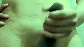 skinny dude with monster cock jerks off in work bathroom... watch?