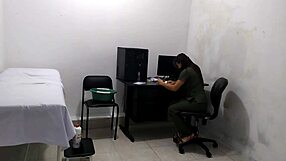 Curvy Nurse's Secret Hospital Ritual Shakes Huge Ass For Submissive Patient Care