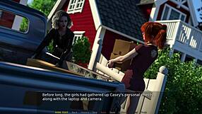 Casey's Unshaved Redhead Path Turns Wild Outdoor in Public Part 6B!