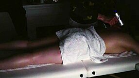 innocent massage on cute feet hides steamy leg fetish twist