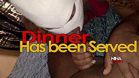 oh man that ebony chick in bathroom got some thick dick fun