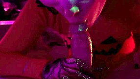 trick or treat smells like cum in my mouth pov blonde blowjob