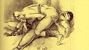 I cherish these vintage erotic drawings from antique retro times.