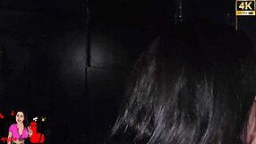 married brazilian housewife begs for interracial anal creampie in swingers cabin
