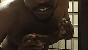 cooking bananas with big black cock tits out in kitchen