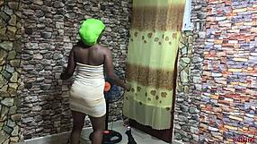 neighbor finally bends me over for rough big black cock pounding after clothes help?