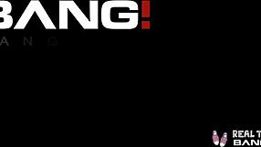 beautiful ebony teen cecilia lion rides cock hard after casting interview and blowjob