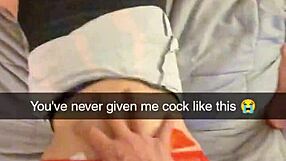 real cheating gf richelle rose gets monster cock creampie revenge while nerd cuck watches on snapchat