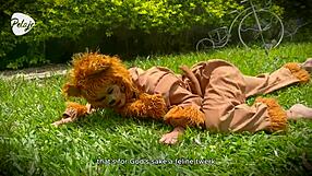 Lion Leopard Lesbians Clash In Wild Outdoor Sex Game!