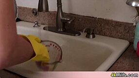 Nympho Italian Wife Gigi Begs Handyman for Monster Cock Pounding