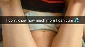 real cheating gf richelle rose gets monster cock creampie revenge while nerd cuck watches on snapchat