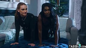 feels so wrong yet so right as milf wife siri dahl and ebony bff serve my every whim