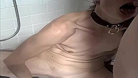 submissive teen slut trained hard with sybian machine orgasms and rough spanking
