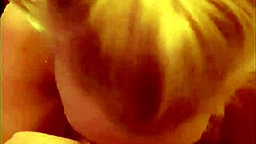 my blonde goddess milf deepthroats monster cock with pro blowjob skills