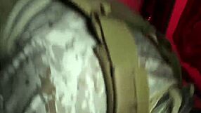 Arab Actress in Military Uniform Takes Brutal Anal Pounding from Old Soldier