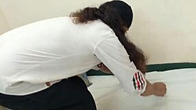 hot desi maid fucks master pussy in fetish play
