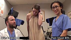 i'm nurse alexandria riley's guinea pig hitachi orgasms forced on me