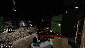 Comgirl fucked hard in Roblox condo after Der Hood play