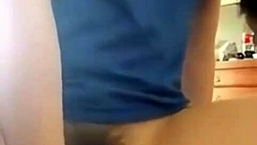 vietnamese babe fingers pussy until she squirts everywhere