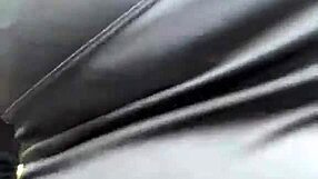 stepmom's big natural tits bounce as she struts outside teasing everyone