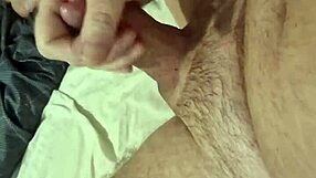 sexy muscular bodybuilder daddy jerks big cock closeup legs feet shaking moan