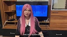 stepsis uniform blowjob skills stun stepbro in taboo student roleplay tease