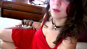 come on nathalie show us how you take that monster cock deep in your shaved pussy