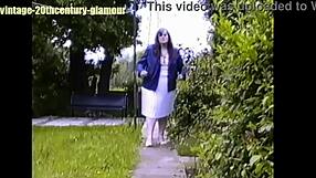 bank manager elizabeth hogben sneaks out back to pee in her garden