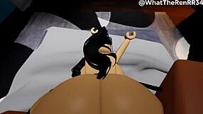 is romantic missionary creampie with her big ass the best?