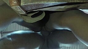 african wife submits to roommate's monster cock in dorm with full romantic creampie