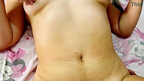 watch this tall colombian teen slut get oiled bent over doggystyle by huge black cock in 4k amateur casero