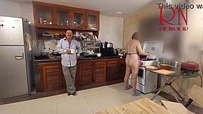 morning kitchen chaos turns into hilarious naked comedy romp season two
