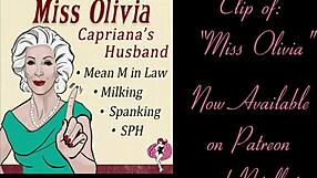 Miss olivia's mean mother-in-law dishes out sph spanking and milking